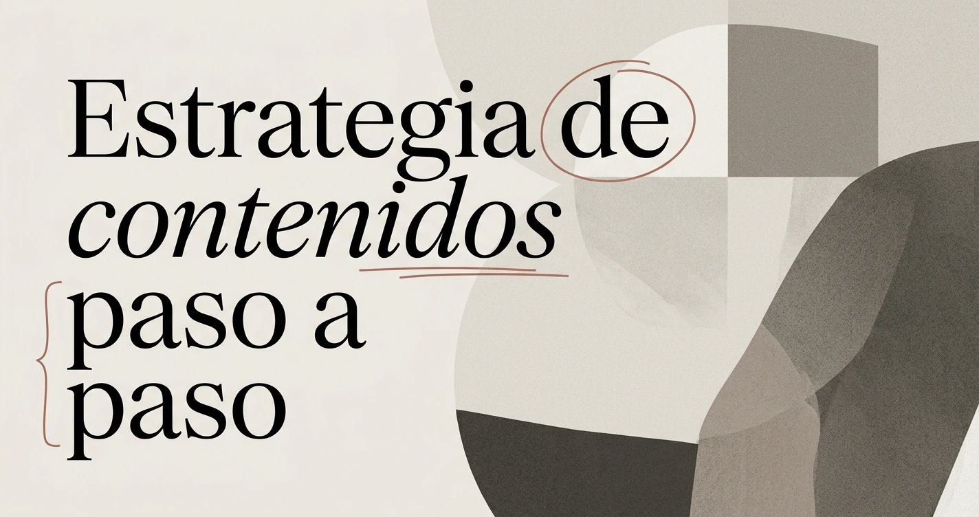Cómo crear una estrategia de contenidos paso a paso